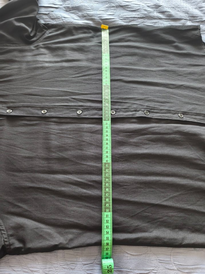 Siyah Erkek Gömlek - Görsel 5
