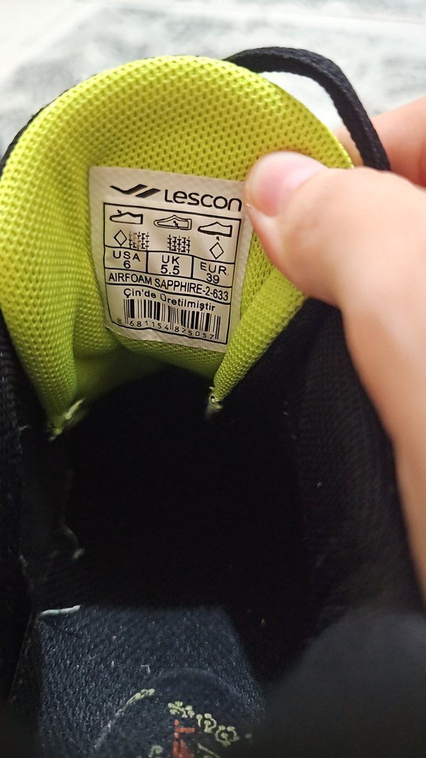 Lescon Unisex AirFoam Sapphire Spor Ayakkabı - Görsel 4