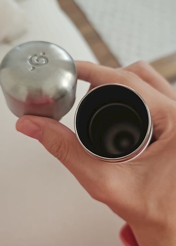 Qwetch 0.50 lt Beyaz Çelik Şişe - Görsel 4