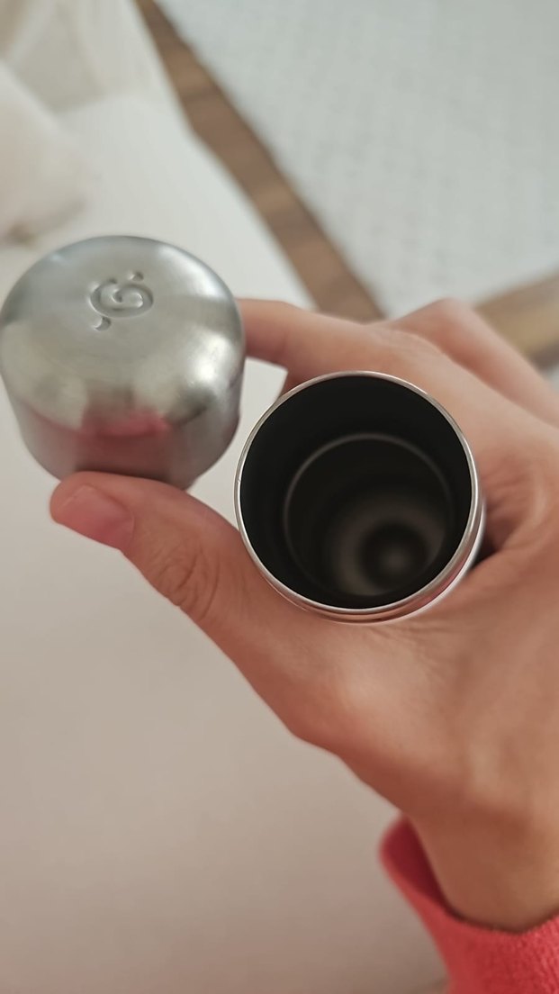 Qwetch 0.50 lt Beyaz Çelik Şişe - Görsel 4