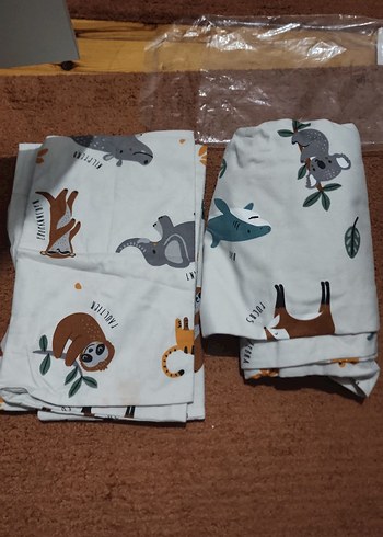 Baskılı Gri Çocuk Nevresim+2 Yastık Kılıfı - Görsel 3