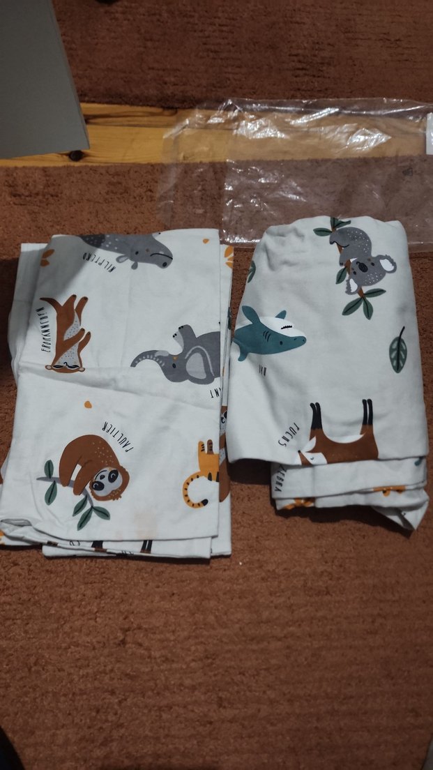 Baskılı Gri Çocuk Nevresim+2 Yastık Kılıfı - Görsel 3