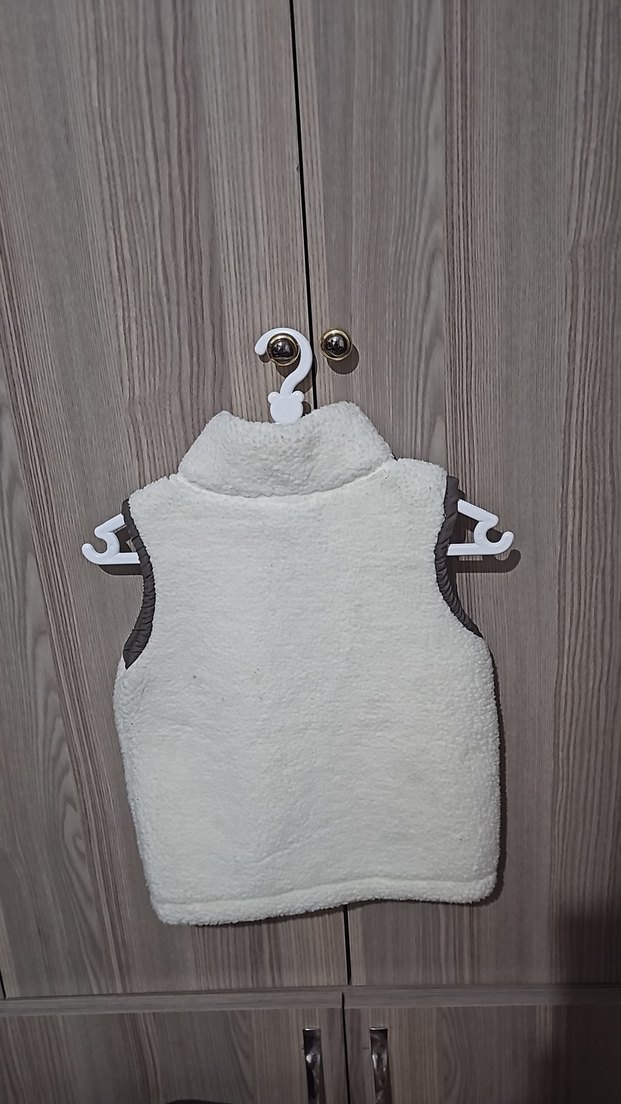 Unisex (5 yaş) Bebek Peluş Yelek - Görsel 2