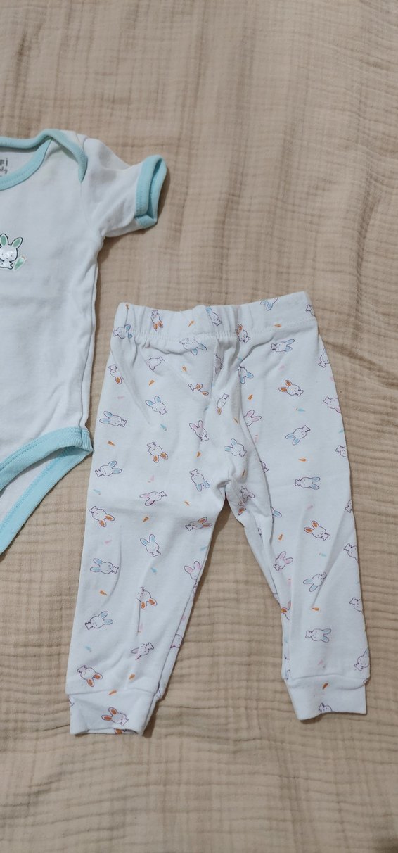 Unisex Tavşanlı (3-6 ay)  Takım - Görsel 3