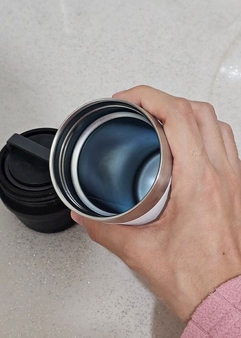 Stanley Beyaz  Termosu 250 mL - Görsel 4