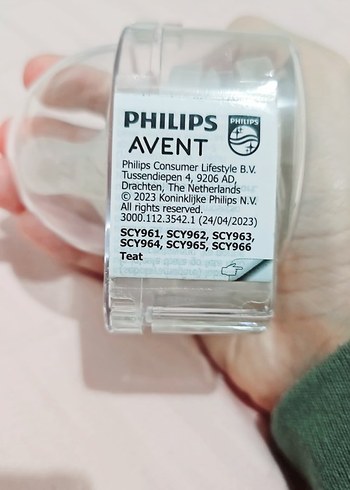 Philips Avent 2 adet 3 numara Biberon Emziği - Görsel 3