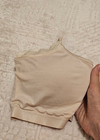 Penti (M/L Beden)Yarım Atlet Tarzı Bej Sütyen - Görsel 7