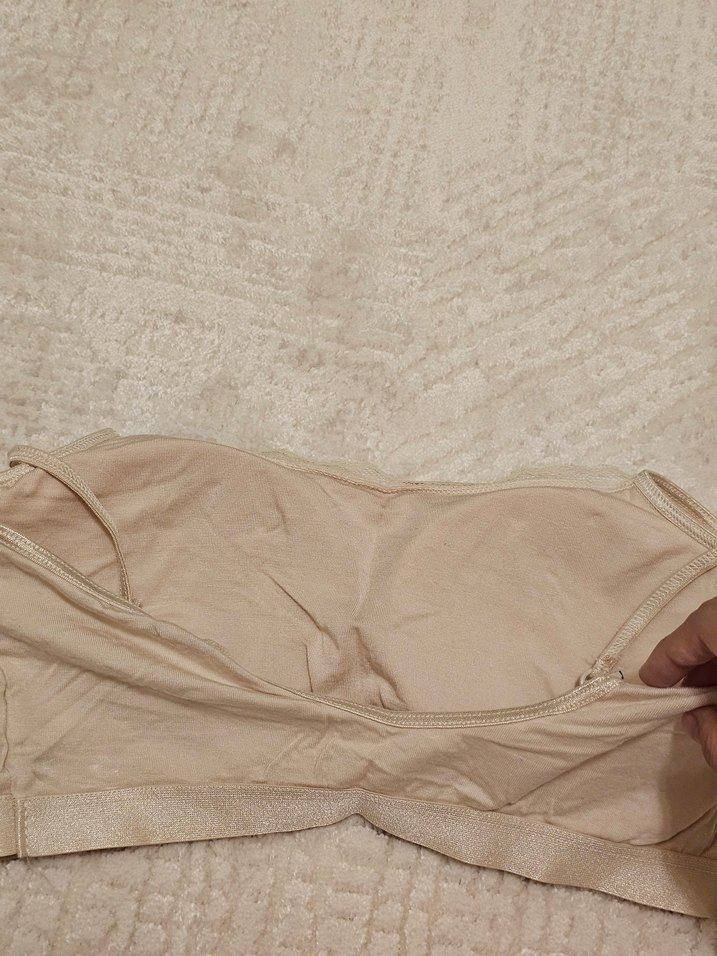 Penti (M/L Beden)Yarım Atlet Tarzı Bej Sütyen - Görsel 4