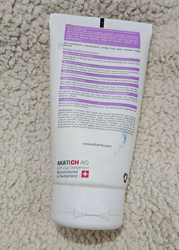 Solante Pregna SPF 50+ Hamile Güneş Kremi-150 mL - Görsel 2