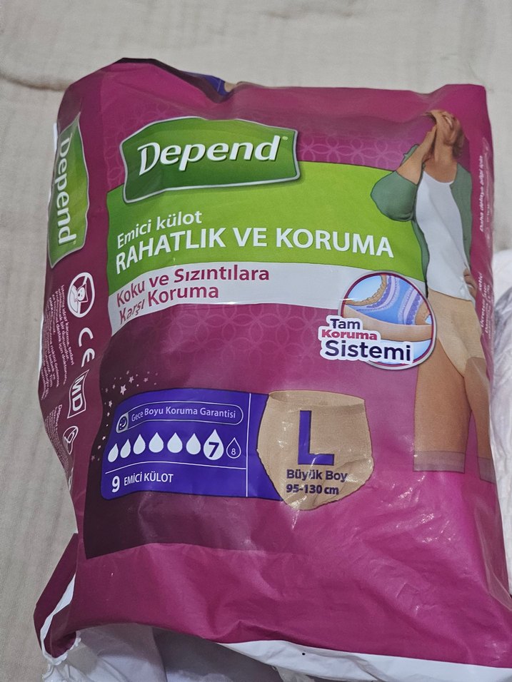 Depend L Beden Koruyucu Külot - Görsel 3