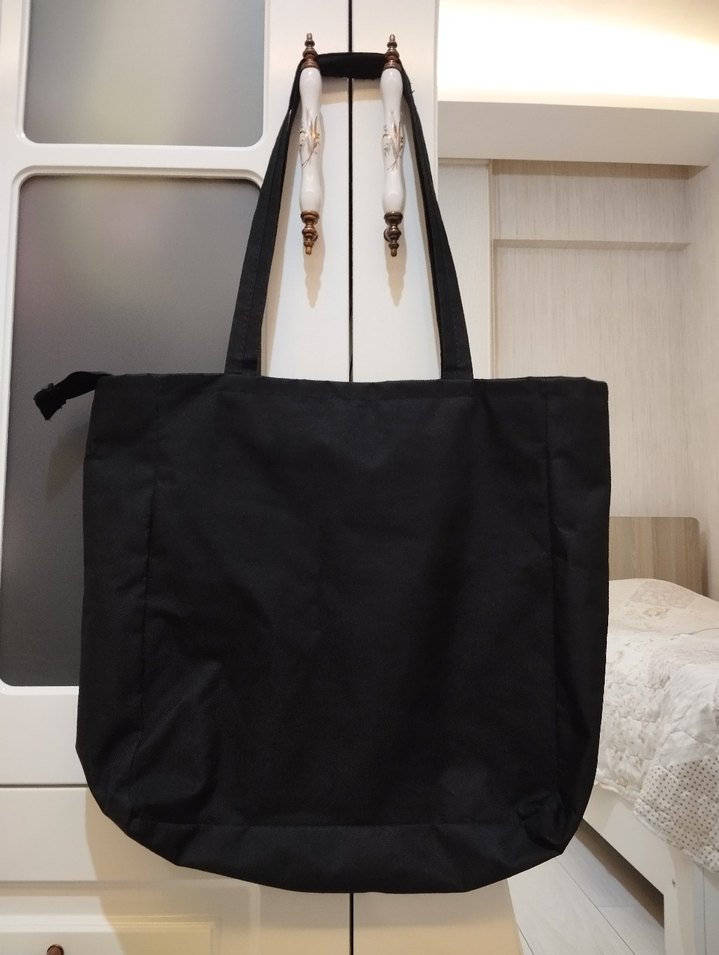 Nike Siyah Fermuarlı Kadın Tote Çanta - Görsel 2