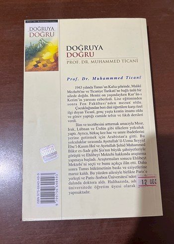 Prof. Dr. Muhammed Ticani - Doğruya Doğru Kitap - Görsel 2