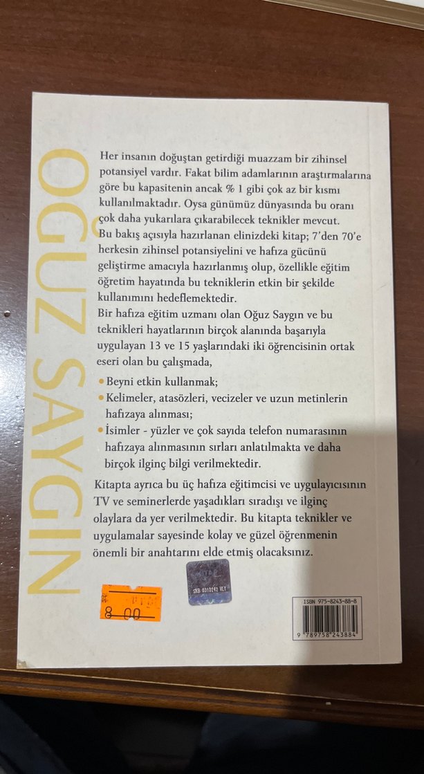 Beyin Gücünü Geliştirme - Hafıza Teknikleri Kitabı - Görsel 2