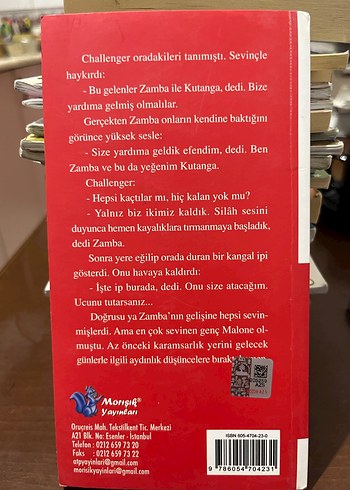 Kayıp Dünya - Conan Doyle Roman - Görsel 2