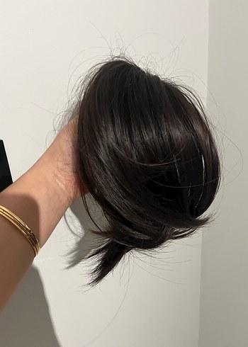 Bej Parlak Saten Saç Tokası - Görsel 2