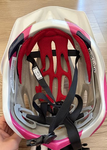 Kızlar için Pembe Biker Eldiveni Velcro - Görsel 4