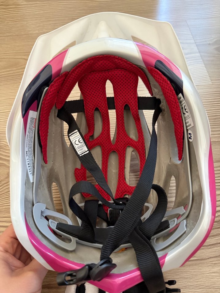 Kızlar için Pembe Biker Eldiveni Velcro - Görsel 4