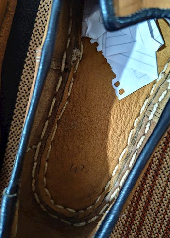 Kahverengi Deri Tokalı Erkek çarık - Görsel 4