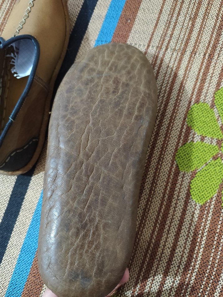 Kahverengi Deri Tokalı Erkek çarık - Görsel 5