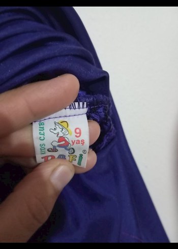 Mor Drapeli Uzun Abiye Elbise - Görsel 5