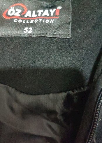 Kuşaklı Siyah Midi Kaban - Görsel 4