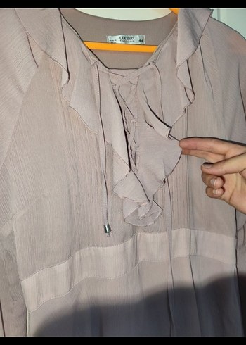 Uzun Bohem Desenli Kadın Elbise - Görsel 4