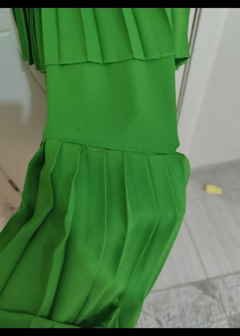 Uzun Bohem Desenli Kadın Elbise - Görsel 16