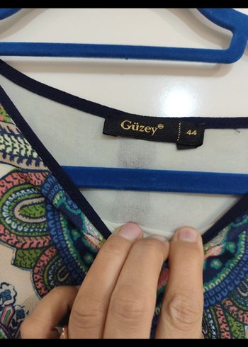 Uzun Bohem Desenli Kadın Elbise - Görsel 7