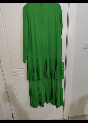 Uzun Bohem Desenli Kadın Elbise - Görsel 13