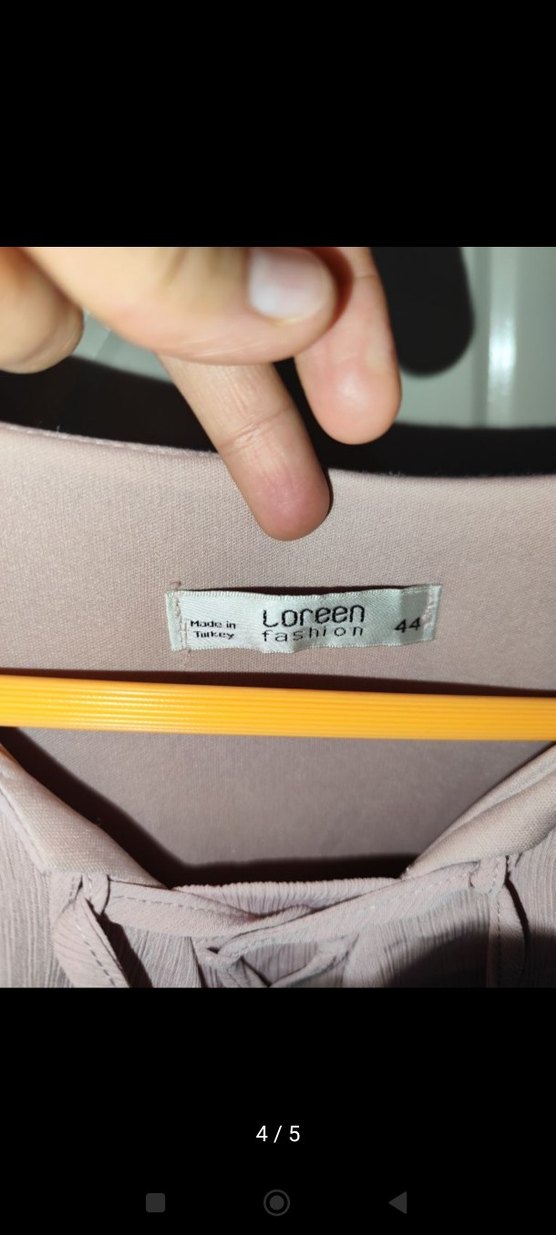 Uzun Bohem Desenli Kadın Elbise - Görsel 5