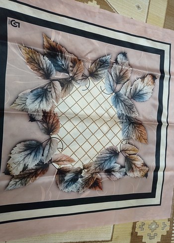 Kadın Pilili Bohem Çok Renkli eşarp - Görsel 4