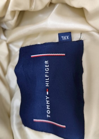 Tommy Jeans Erkek Beyaz Kürklü Mont - Görsel 5