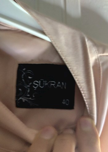 Dantel Detaylı Bej Uzun Kadın Elbise - Görsel 4