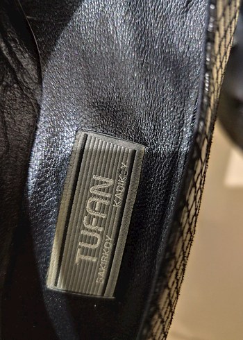 Siyah Yılan Desenli Topuklu Kadın Klasik Ayakkabı - Görsel 2