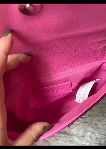 Bershka pembe çanta - Görsel 3