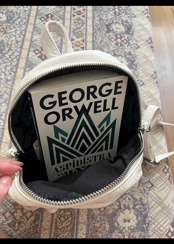 Mavi marka deri çanta - Görsel 7