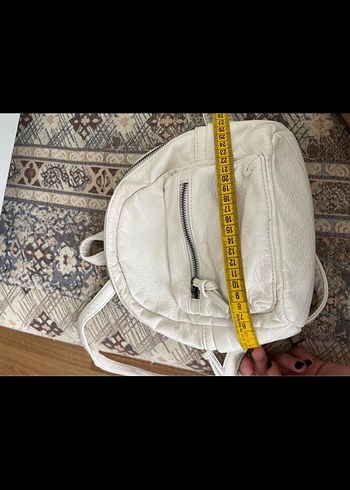 Mavi marka deri çanta - Görsel 6