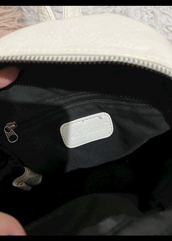 Mavi marka deri çanta - Görsel 2