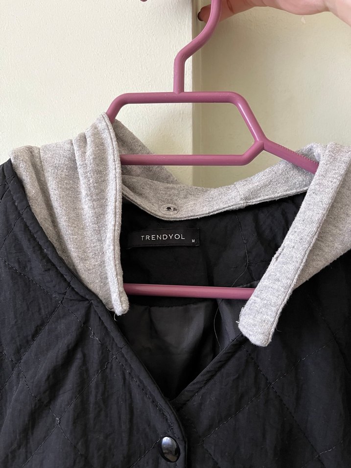 Siyah mont - Görsel 4