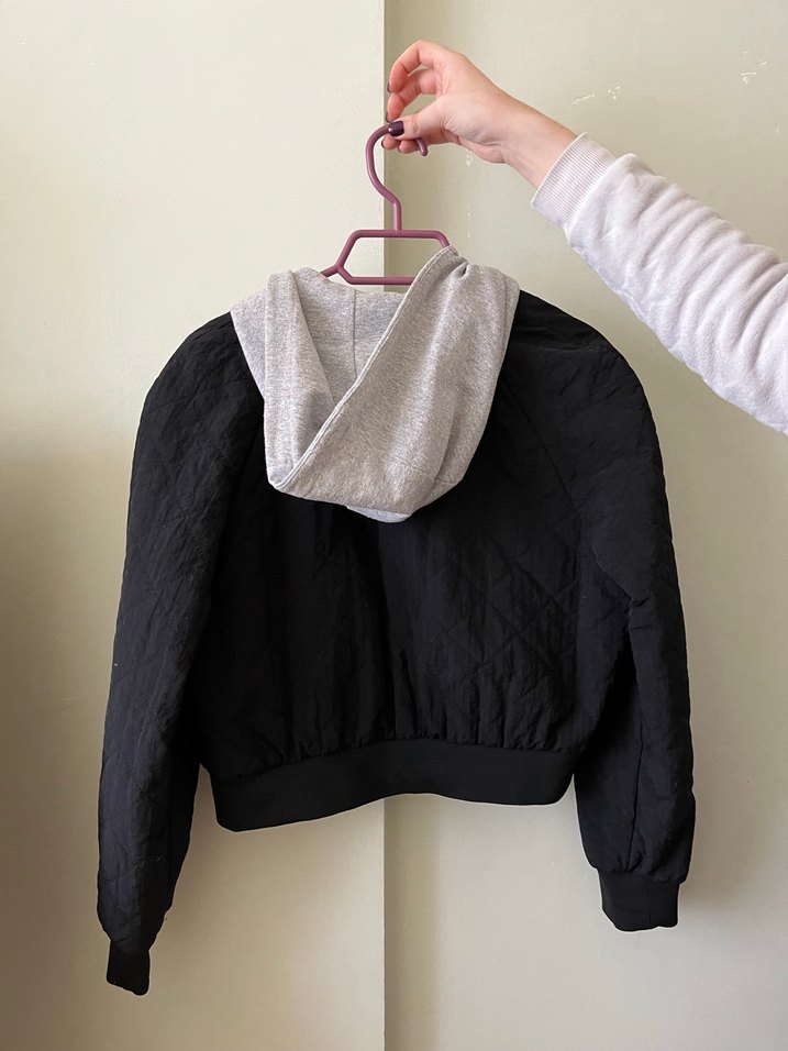 Siyah mont - Görsel 3