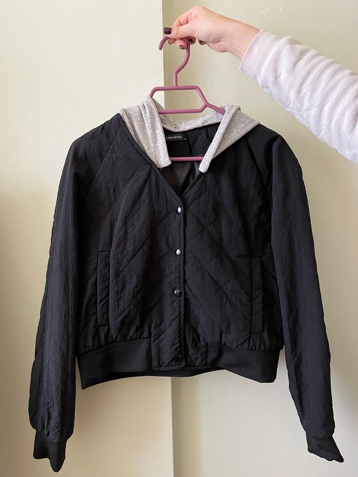 Siyah mont - Görsel 2