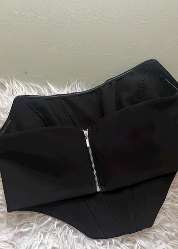 Siyah taşlı korse - Görsel 3