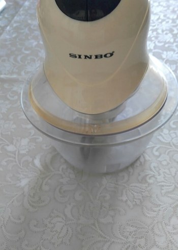 Sinbo Beyaz Çok Amaçlı Doğrayıcı Not: Rondo çalışmıyor.