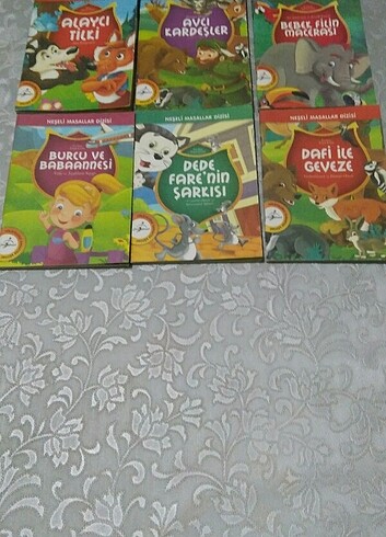 Neşeli Masallar Dizisi 6 kitap.