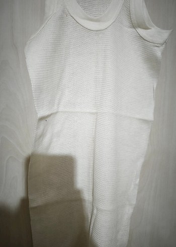 Beyaz Erkek Çocuk Atlet 10/11 yaş kullanımına uygundur. - Görsel 4