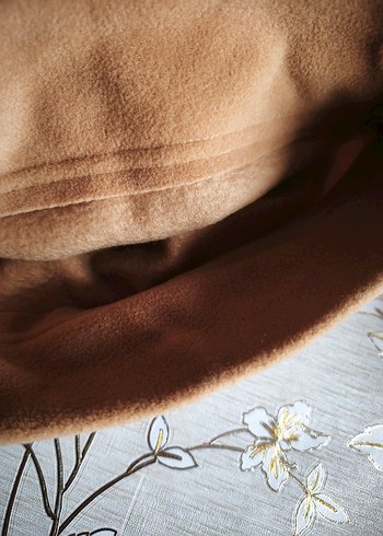 Kadın Kahverengi Polar Bere - Görsel 6