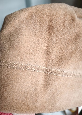 Kadın Kahverengi Polar Bere - Görsel 4