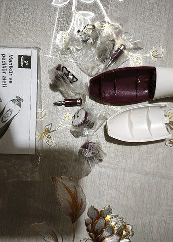 Tchibo marka Manikür Pedikür Aleti Işıklı - Görsel 16