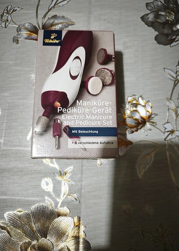 Tchibo marka Manikür Pedikür Aleti Işıklı - Görsel 2