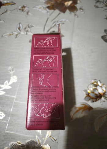 Tchibo marka Manikür Pedikür Aleti Işıklı - Görsel 7